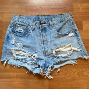 Levi High Waisted Shorts